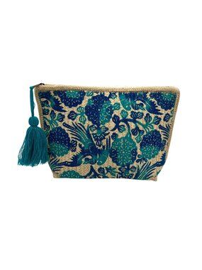 MMS Brands Tan Decorative Small Pouch